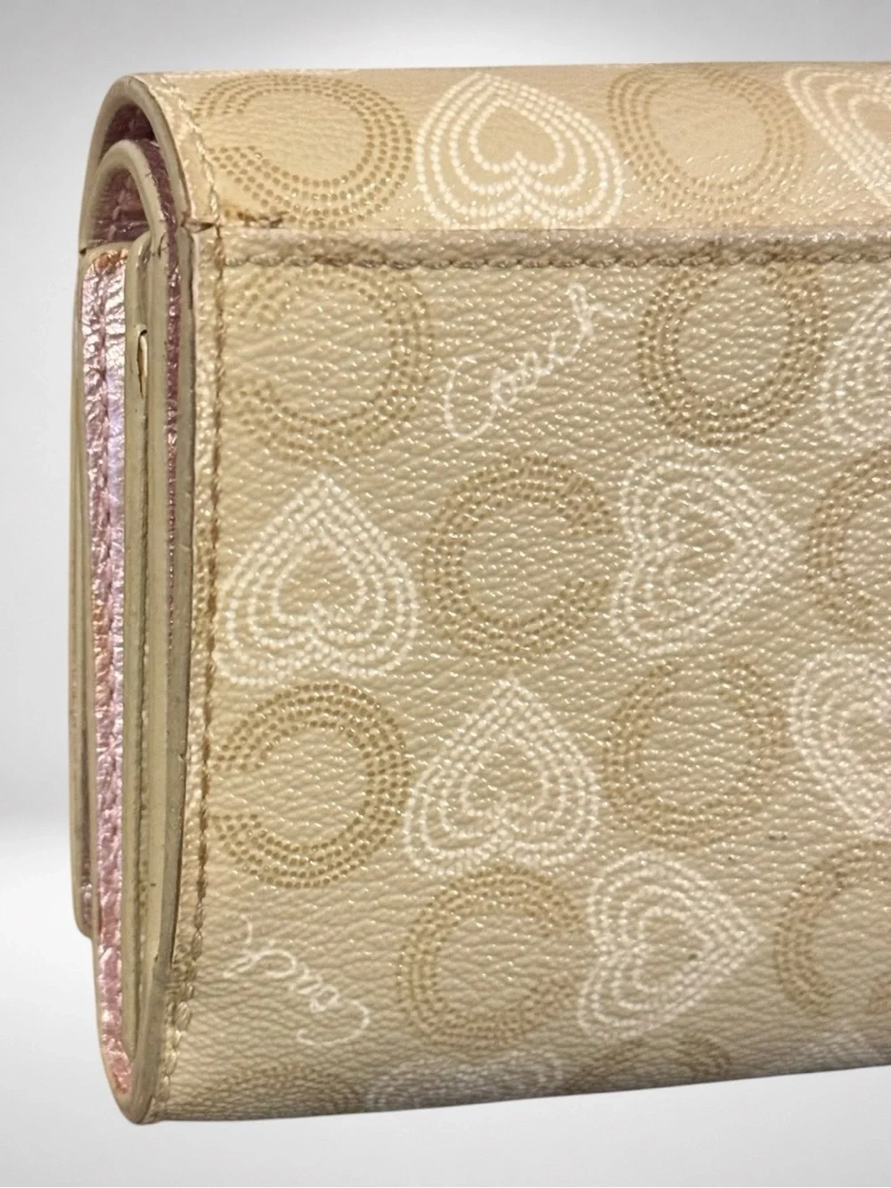 Coach signature trifold